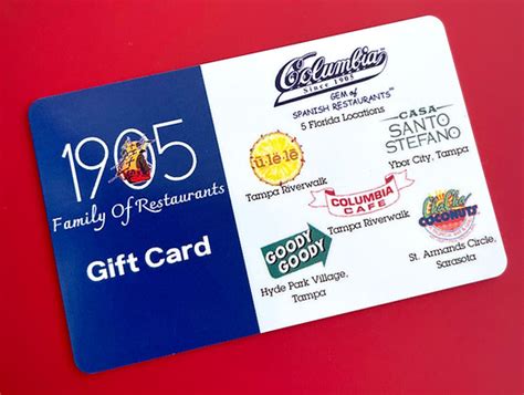 Gift Cards | Columbia Restaurant