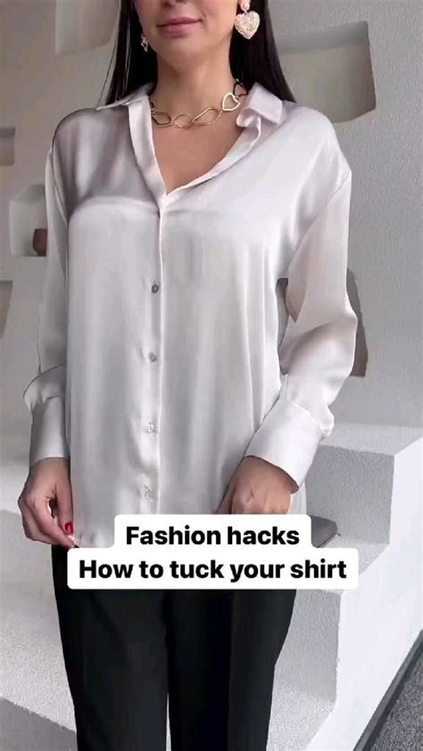 Fashion Tips: Shirt Hacks and Outfit Ideas for Women