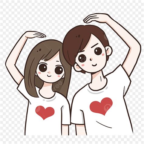 Cartoon Couple PNG, Vector, PSD, and Clipart With Transparent ...