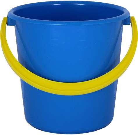 Download Blue PLastic Bucket PNG Image for Free