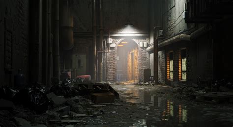 Urban Alley — polycount