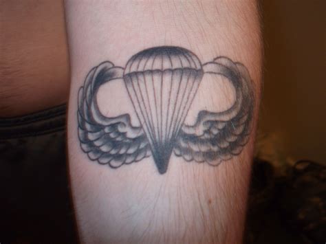 Airborne Wings by Will Bledsoe Wing Tattoo Arm, Rose Tattoo Foot, Wings ...