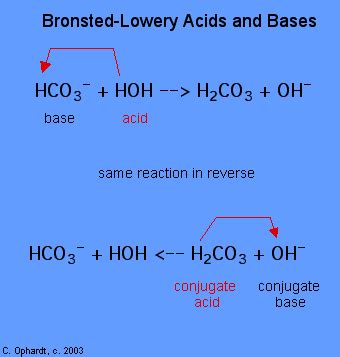 Bronsted Lowry Base Is Defined as Which of the Following