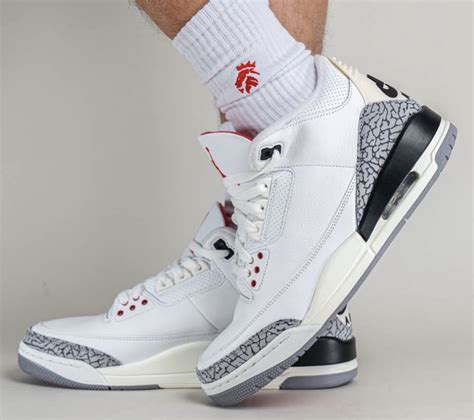 Official Photos of the Air Jordan 3 “White Cement Reimagined” – The Elite