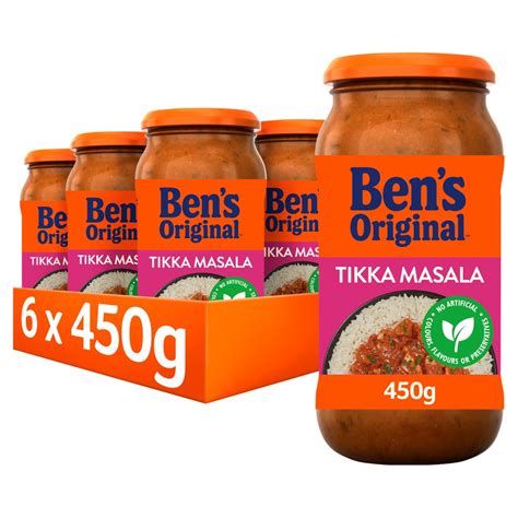 Bens Original Tikka Masala Curry Sauce 450g | BB Foodservice