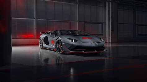 Lamborghini Aventador SVJ 63 Roadster UHD 4K Wallpaper | Pixelz