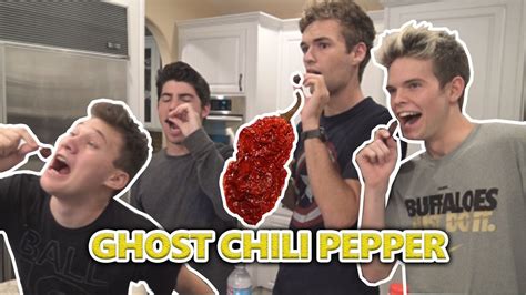 GHOST CHILI PEPPER CHALLENGE!!! ft. JESSERTHELAZER - YouTube