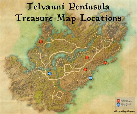 Telvanni Peninsula & Apocrypha Treasure Maps | Elder Scrolls Online Guides