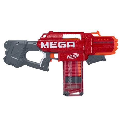 Nerf Mega Motostryke Motorized 10-Dart Blaster, 10 Official Nerf Mega ...