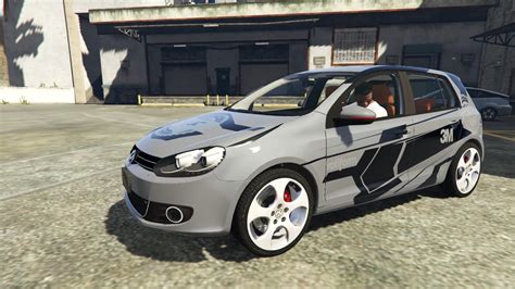 VW Golf MK6 GTI - Enjoy 3M Car Wrap [Paintjob] - GTA5-Mods.com