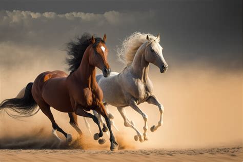 Running Horses Wallpaper