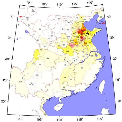 Amazing Han Dynasty Population Map – The History of China