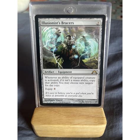 การ์ด MTG Illusioniat’s Bracers Artifact Magic the Gathering EDH รุ่น ...