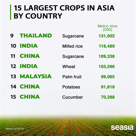 12++ Interesting Facts About Asian Crops and Agriculture - Seasia.co