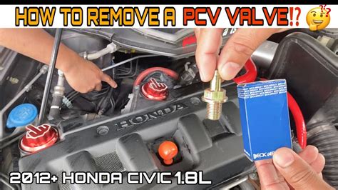 How to replace PCV Valve on your Honda Civic 1.8l (2006-2012+) | DIY ...