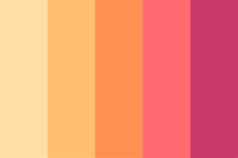 Peaches Color Palette