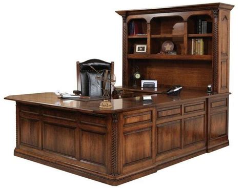 Hawthorne U-Shaped Desk from DutchCrafters Amish Furniture