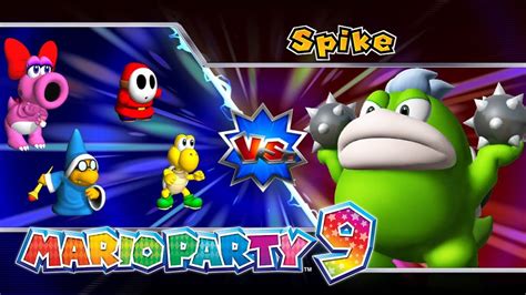 Mario Party 9 - Boss Rush // Koopa Troopa, Shy Guy, Kamek, Birdo ...