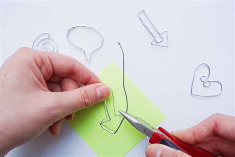 DIY 4 Custom Paperclip Shapes