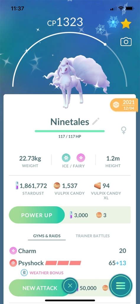 SHINY ALOLAN NINETALES!!! - PKMN GO!!! - NOT REGISTERED! | eBay