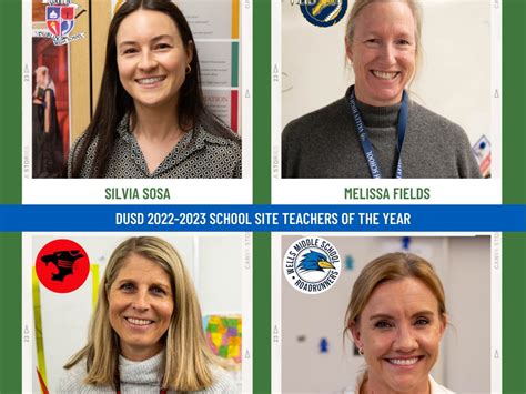 Dublin Unified Names Teachers Of The Year | Dublin, CA Patch