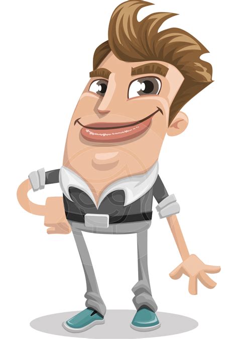 Funny Man Cartoon Vector Character - 112 Illustrations | GraphicMama