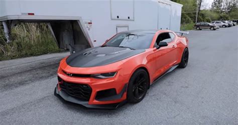 This Custom Chevrolet Camaro ZL1 Will Both Wake The Neighbors And Do ...