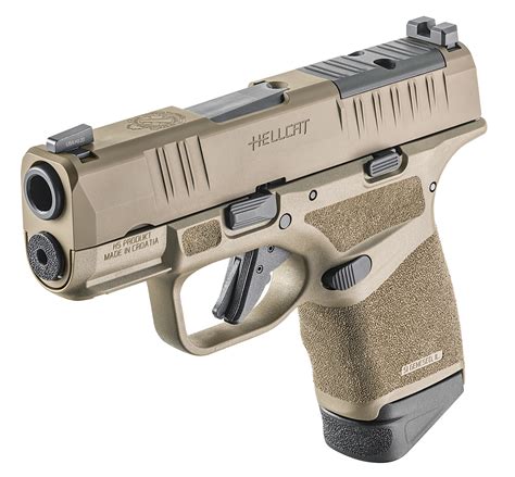 HELLCAT® 3″ MICRO-COMPACT OSP™ 9MM HANDGUN – DESERT FDE - Springfield ...