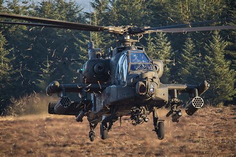 HD wallpaper: Boeing AH 64 Apache, black helicopter, ah-64 apache ...