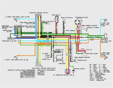 Honda cb100 wiring