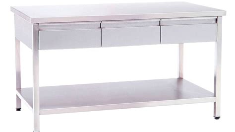 Stainless Steel Prep Table With Drawers - Steel Choices