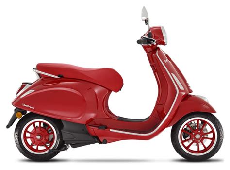 New 2023 Vespa Elettrica Red 70 KM/H Scooters in Neptune City, NJ ...