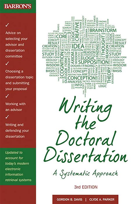 Purchase A Dissertation Books; How to Write a Dissertation