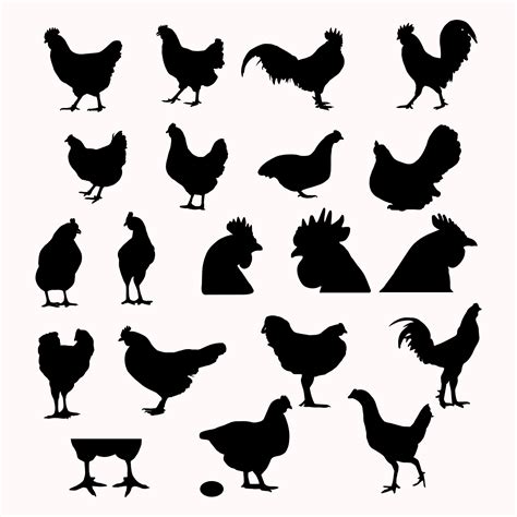 Chicken Silhouette SVG – MasterBundles