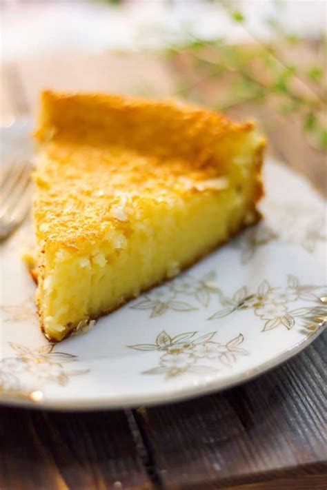 Impossible Coconut Pie Recipe