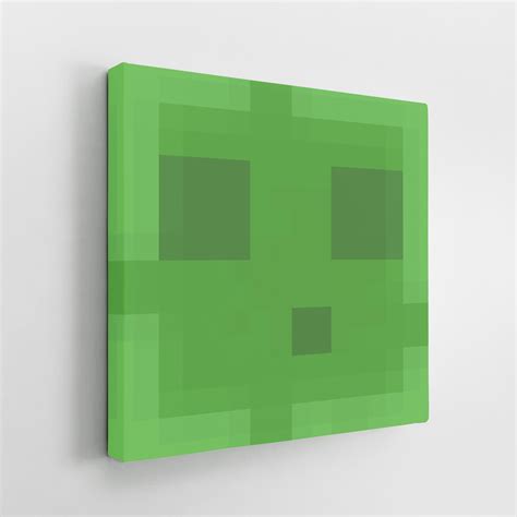 Minecraft Slime - Pics on Canvas