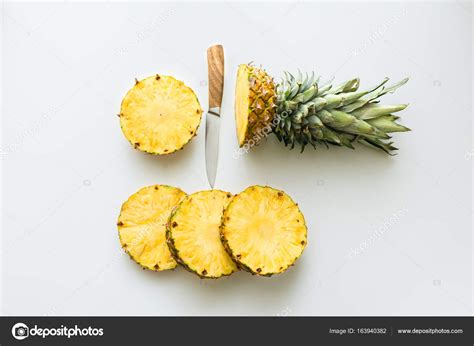 Pineapple slices — Stock Photo © AntonMatyukha #163940382