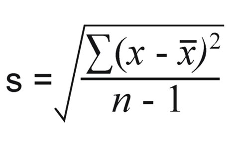 How to Use Standard Deviation Formula For Equations (Statistics Help ...