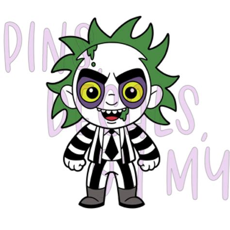 Beetle Juice Face Acrylic Pin - Etsy | Horror cartoon, Beetlejuice ...