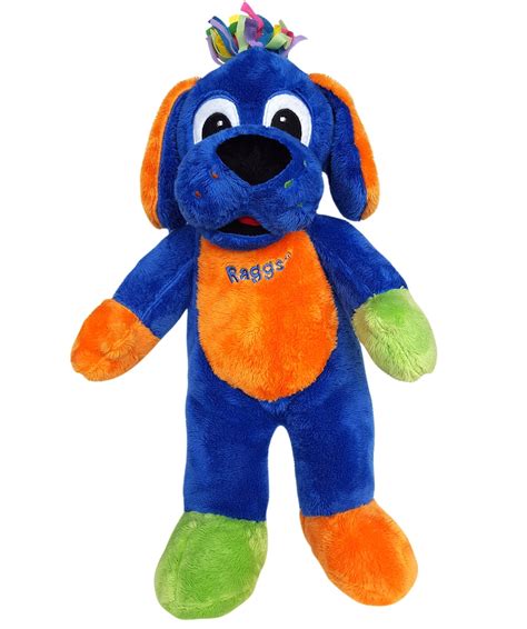 Record Your Own Plush 16 inch Blue Raggs Dog - Ready 2 Love in a Few ...