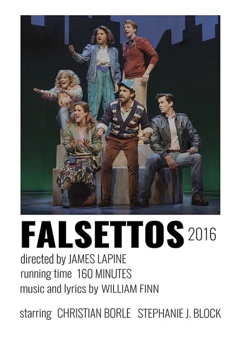 Falsettos Musical Poster Poster Digital Art by Kailani Smith | Pixels