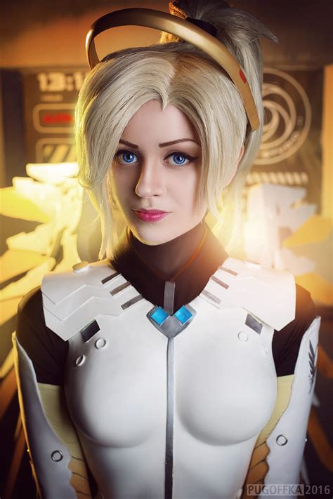 Amazing Mercy Overwatch Cosplay Photography | Pugoffka Sama