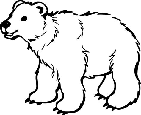 Free Black And White Clipart Bear, Download Free Black And White ...