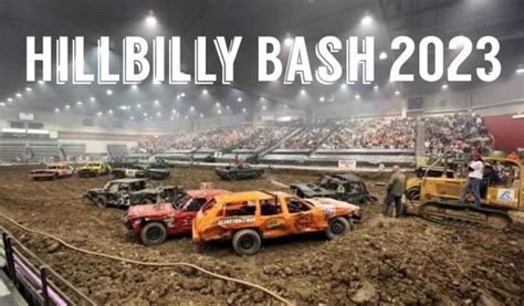 Hillbilly Bash Demolition Derby 2023 at the Mountain Health Arena ...