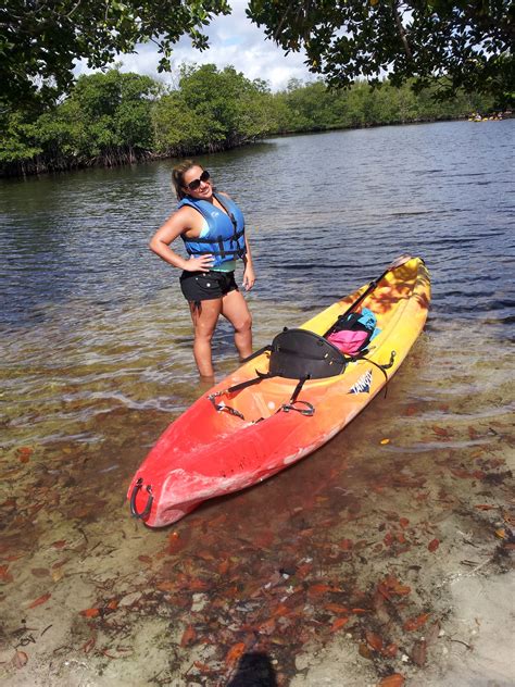 This is me getting ready to go kayaking at Oleta River State Park... I ...