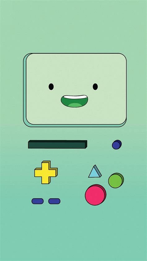 Download Bmo Cartoon Phone Wallpaper | Wallpapers.com