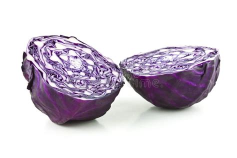 Purple cabbage. stock image. Image of half, nutriment - 22088583