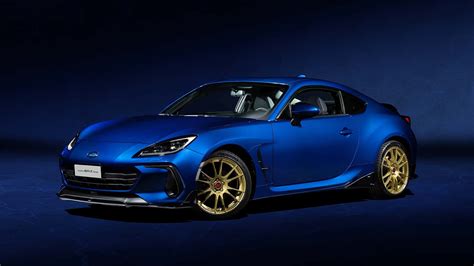 Subaru BRZ Touge Debuts With Gold OZ Wheels And STI Body Kit