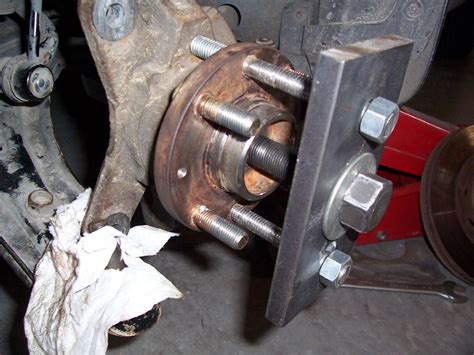 How to Replace a Front Wheel Bearing Without a Press or Bridge