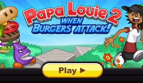 Game papa louie 2 - bazaarking